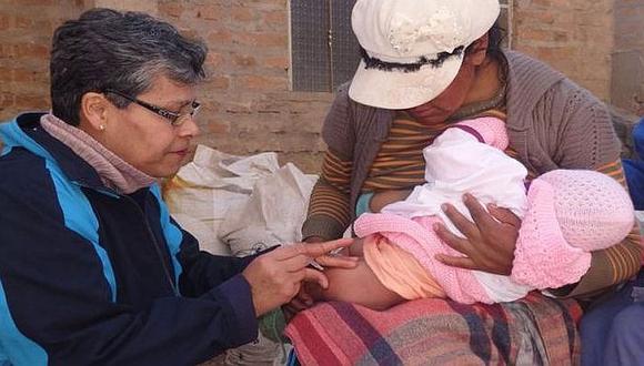 Intensifican inmunización en Juliaca para evitar contagio de sarampión