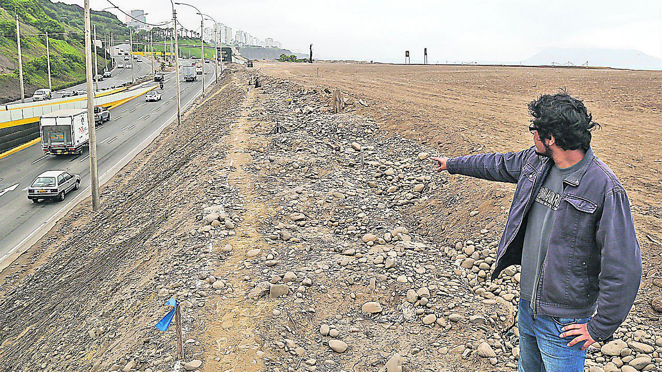 San Isidro y Lima difieren por obra en la Costa Verde