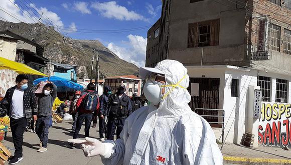 Huancavelica: Inicia tamizaje a vendedores en puntos de abastecimiento