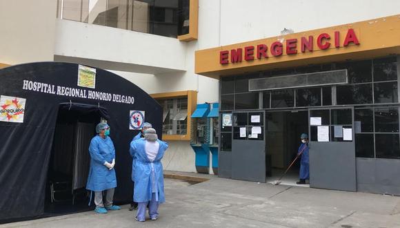 La Gerencia Regional de Salud de Arequipa confirmó que ya son dos fallecidos y 35 personas que fueron infectados con el virus, COVID-19. (Zenaida Condori)