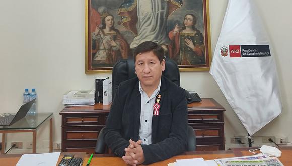 Roger Nájar había sido voceado como posible primer ministro desde Perú Libre. (Foto: Guido Bellido / Twitter)