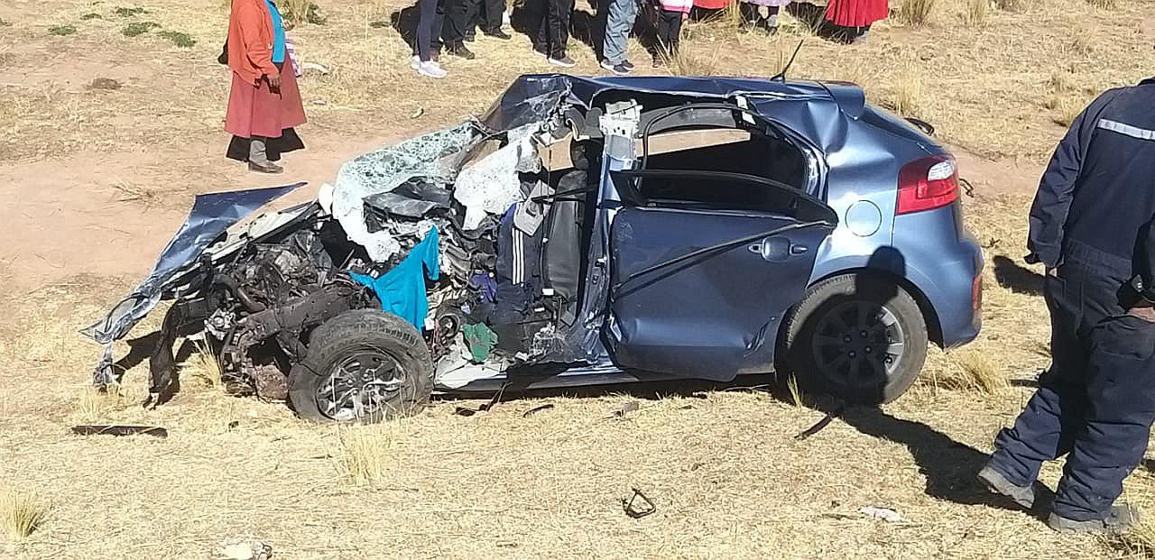 Fallecen director de la GUE San Carlos de Puno y su hija en trágico accidente 