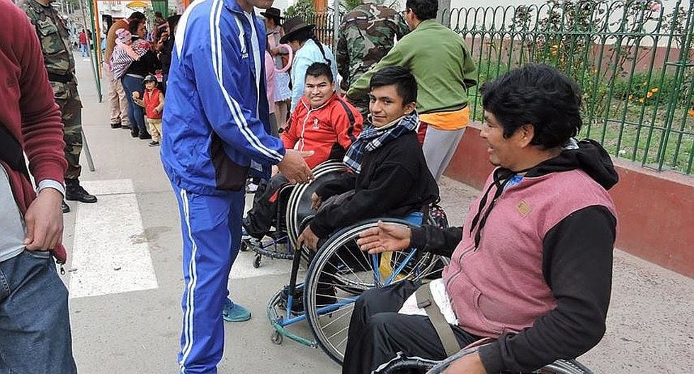 Personas con discapacidad (Foto: Archivo Correo)