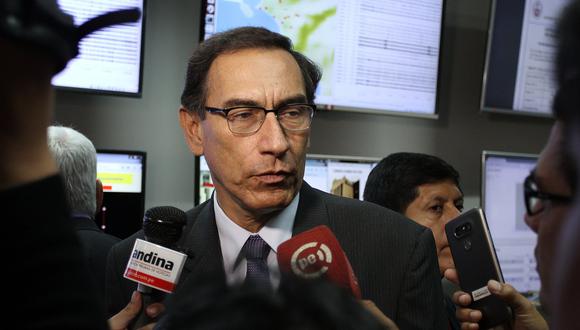 Martín Vizcarra señaló que Odebrecht no puede continuar en el país