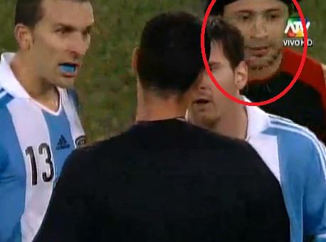 Perú vs Argentina: Integrante de Combate apareció al lado de Messi en TV