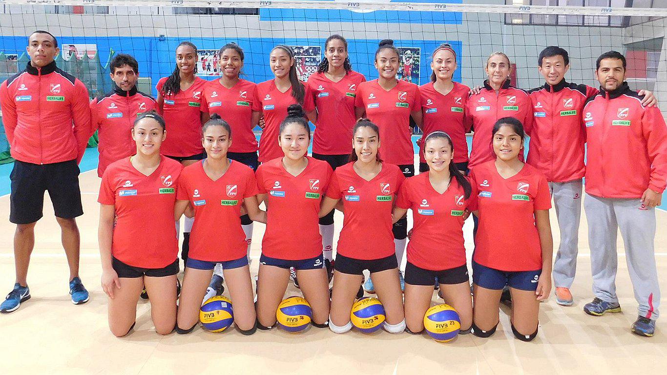 ​Selección peruana de vóley sub 18 clasificó al Mundial tras derrotar a Brasil