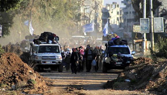 La ONU sostiene que la guerra arrojó de sus hogares a 9 millones de sirios