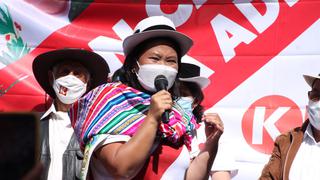 En medio de piquetes y protesta Keiko Fujimori llega a la región Junín (VIDEO)
