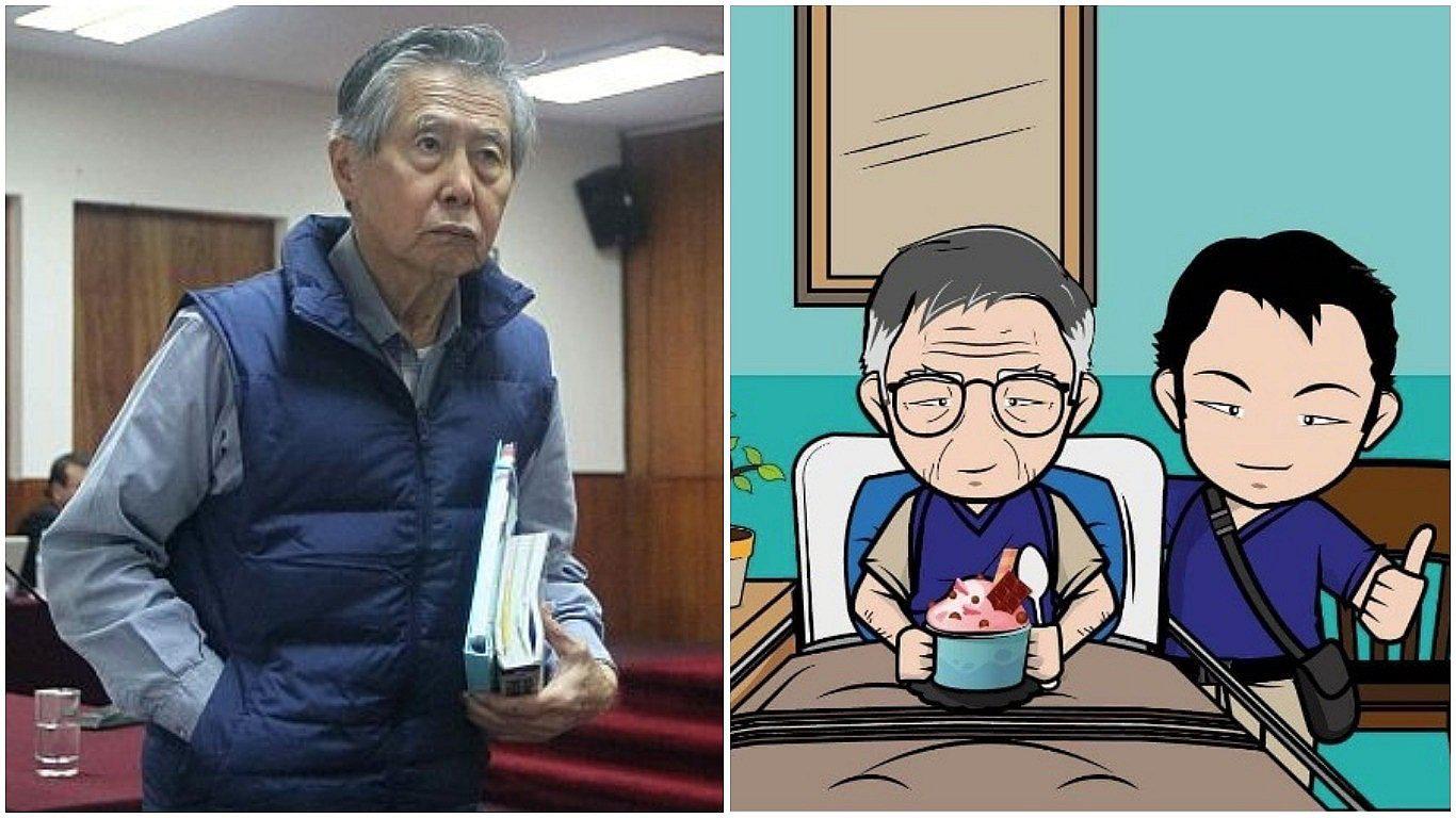 Kenji confirma que Alberto Fujimori abandonó UCI y que se recupera de taquicardia
