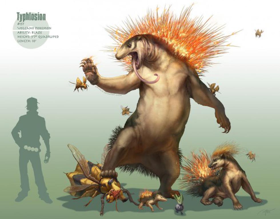 Así se verían los Pokémon en la vida real (FOTOS)