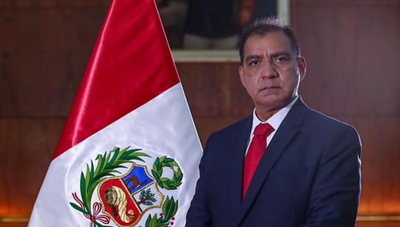Luis Roberto Barranzuela Vite asumió el Ministerio del Interior. (Foto: Presidencia Perú)