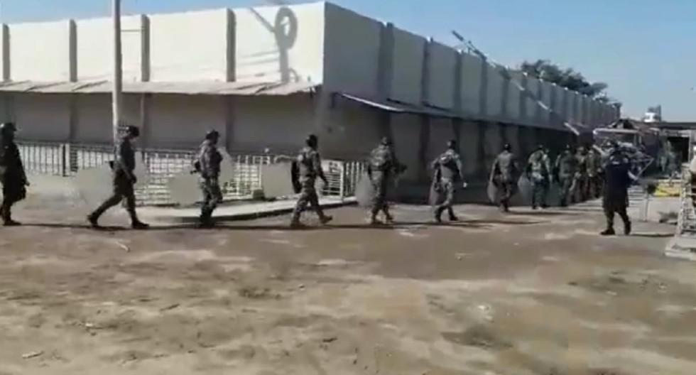 Ica: Policía controla motín en penal de Cachiche.