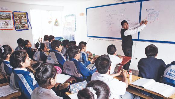 La Directora de Calidad Educativa de Minedu explicó que los colegios tienen hasta tres años para ajustarse al nuevo reglamento  que fija las condiciones básicas que deben cumplir los colegios privados. (Foto de archivo)