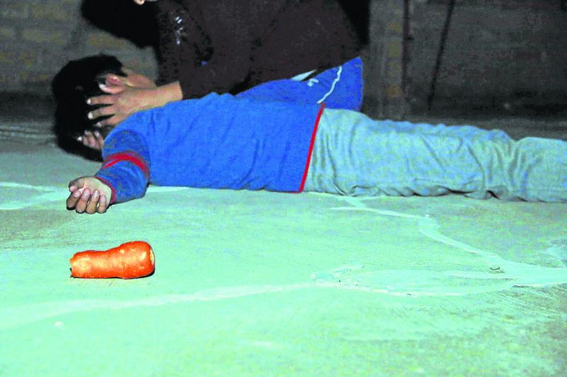 Niño de 7 años muere atragantado con zanahoria