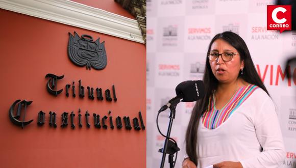 Ruth Luque anuncia denuncia contra miembros del Tribunal Constitucional