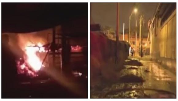Surco: Controlan incendio en terreno de la FAP en San Roque (VIDEO)