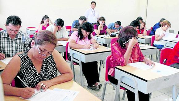 Un total de 1,986 docentes darán examen de ascenso en Tumbes
