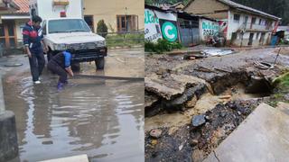 Áncash: Viviendas, centro de salud y local comercial son afectados por intensas lluvias