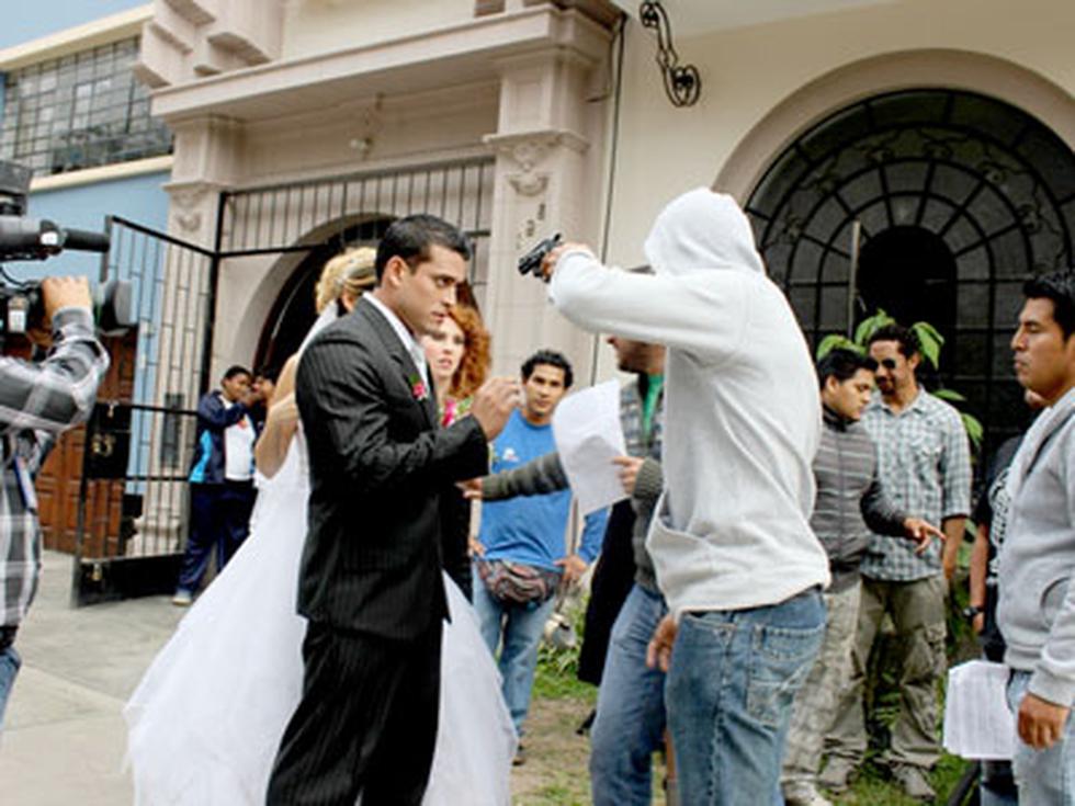 Detrás de cámaras del sangriento final de 'Mi Amor, el wachimán'