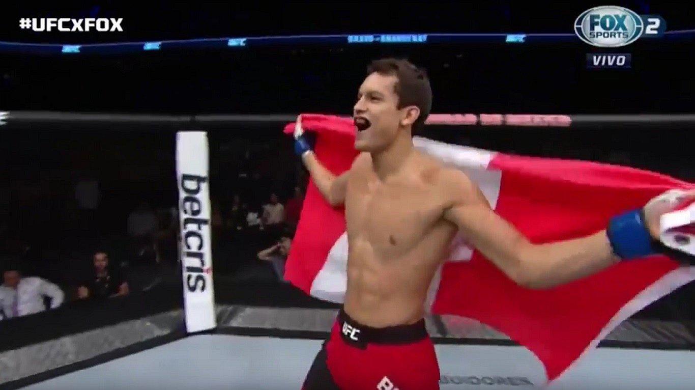 UFC: Peruano Humberto Bandenay venció en 26 segundos a mexicano Martín Bravo