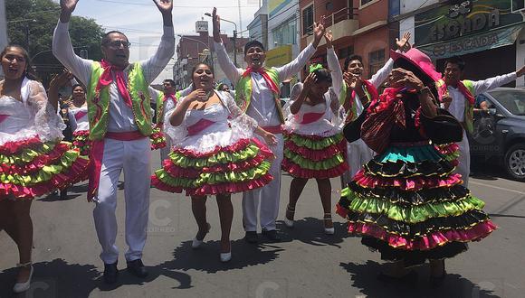 Carnaval de Tacna arrancó con el  Jueves de Compadres 