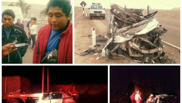 Cuatro muertos en el límite de Moquegua y Tacna
