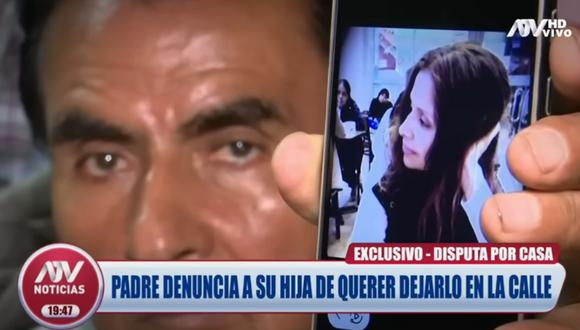 Hace tres meses recibió una sentencia de desalojo por parte del Poder Judicial. Foto: ATV Noticias