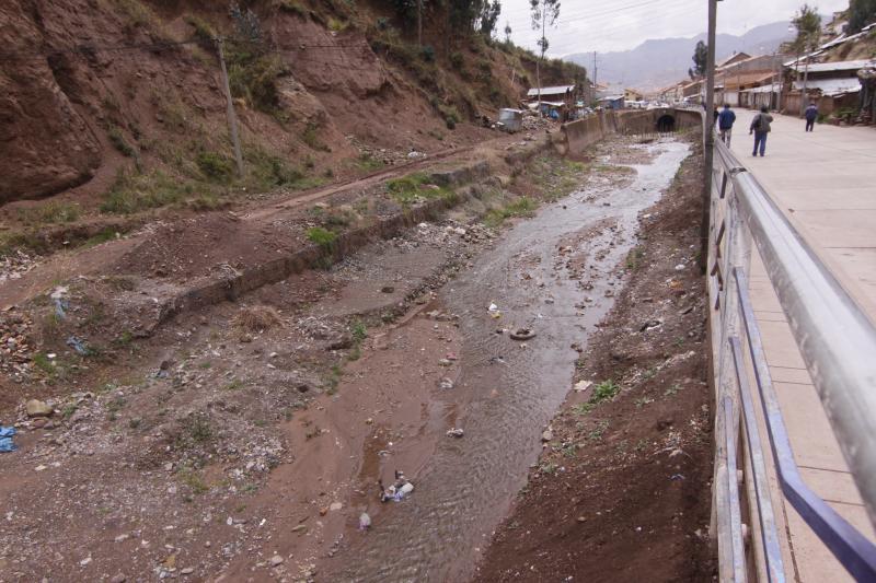 Quebrada de Saphy podría desaparecer en Cusco