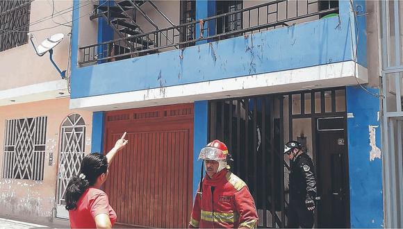 Incendio en vivienda del pueblo joven San Martín deja pérdidas materiales