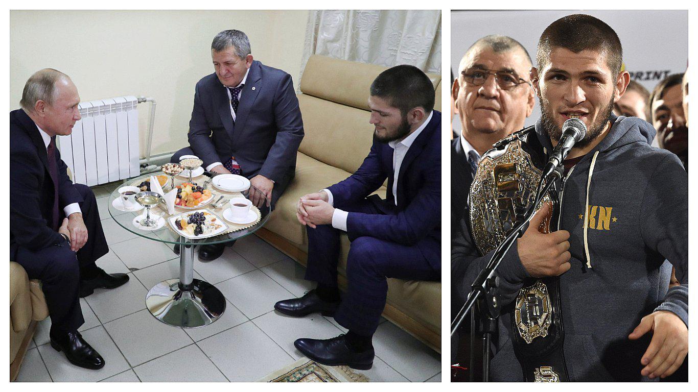 ​Vladimir Putin se reunió con Khabib Nurmagomedov tras victoria sobre Conor McGregor