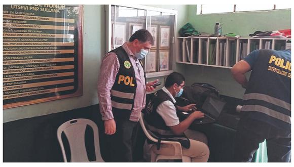 Interrogan a suboficiales PNP por caso de papeletas de tránsito en Sullana 