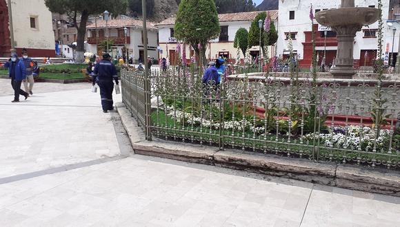 Municipalidad de Huancavelica denunciada por alteración de Plaza de Armas