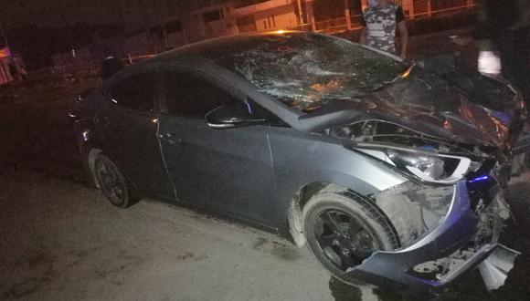Conductor de motocar falleció tras chocar contra vehículo en la avenida Municipal en distrito Gregorio Albarracín