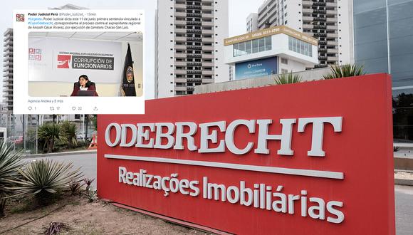 Poder Judicial dictará primera sentencia vinculada al Caso Odebrecht este 11 de junio
