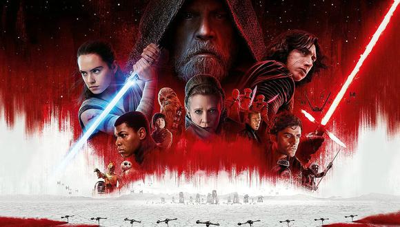 "Star Wars: Los últimos Jedi" lidera la taquilla con 745 millones de dólares