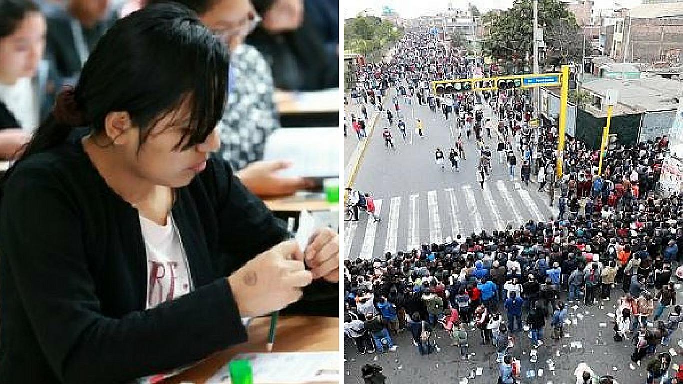 Resultados del simulacro de examen de admisión de San Marcos 2019-1