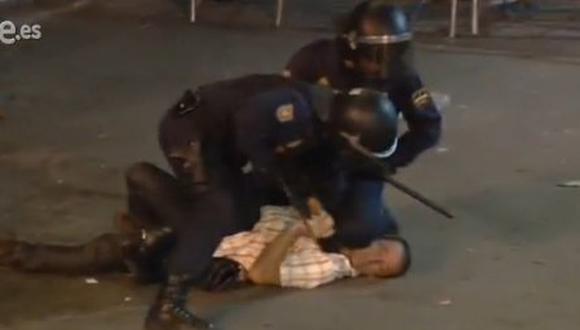 España prohibirá difundir en internet fotos de policías en protestas