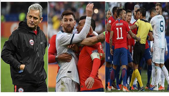 Técnico de Chile minimiza altercado: "Lo de Messi y Medel fue una disputa normal" (FOTOS)