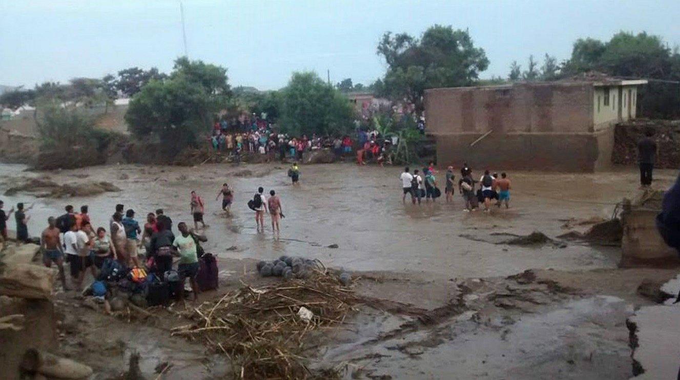 Chimbote: Otra vez se interrumpen el tránsito en Coishco