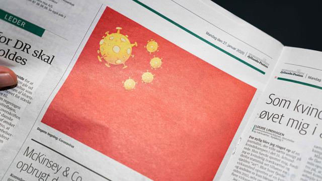 Según las autoridades chinas en Copenhague, el dibujo del diario Jyllands Posten superó el "límite ético de la libertad de expresión". (AFP).