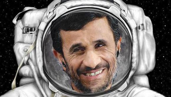 Ahmadineyad quiere ser el primer astronauta de Irán