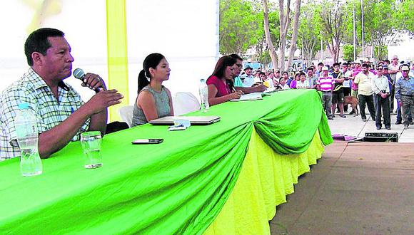 Vecinos de La Tinguiña se oponen a colocación de medidores