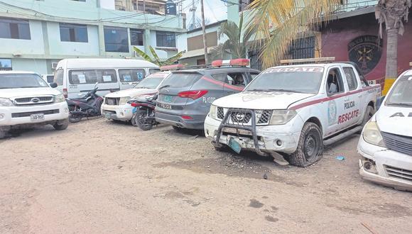 El jefe del Frente Policial, Luis Gamarra indica que 125 vehículos entre camionetas y motos se encuentran en condiciones favorables para la labor y existe poco presupuesto para la reparación del resto.