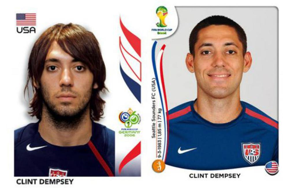 Brasil 2014: Este es el antes y el después de las figuras del álbum del Mundial (FOTOS)
