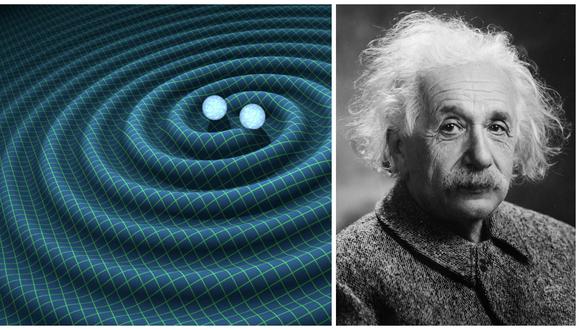 Detectan ondas gravitacionales 100 años después de que Albert Einstein las predijera