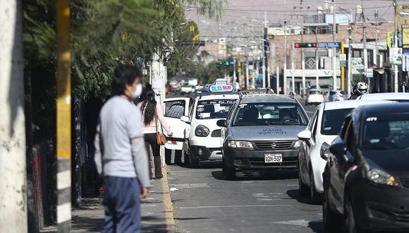 ​Solo 2 de 303 empresas de taxis cumplieron con protocolos en Arequipa