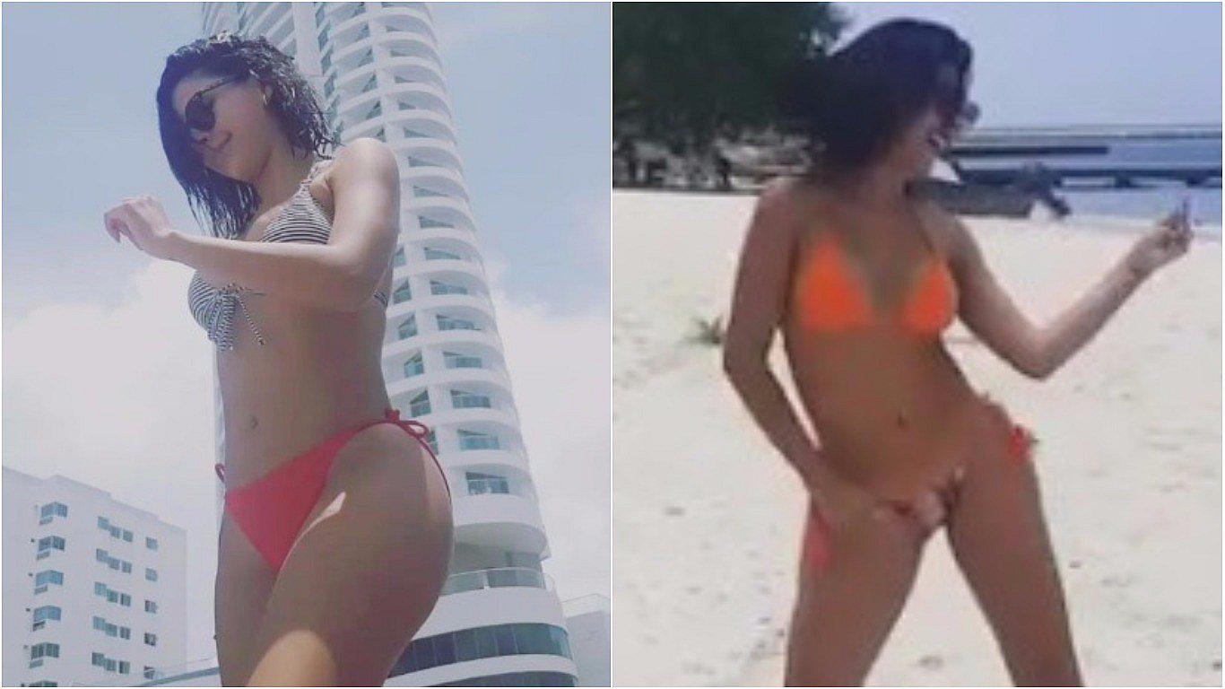 ​Instagram: Stephanie Valenzuela y su sexy baile en bikini que enloquece (VIDEO)