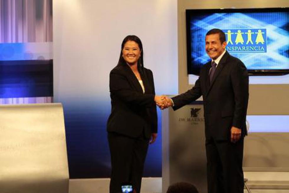 El debate presidencial en imágenes