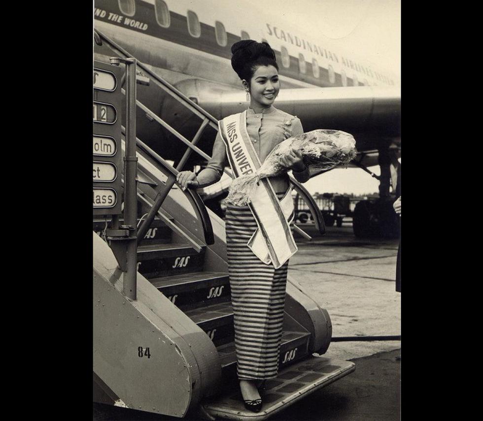 Ex Miss Universo luce como hace 50 años (FOTOS)