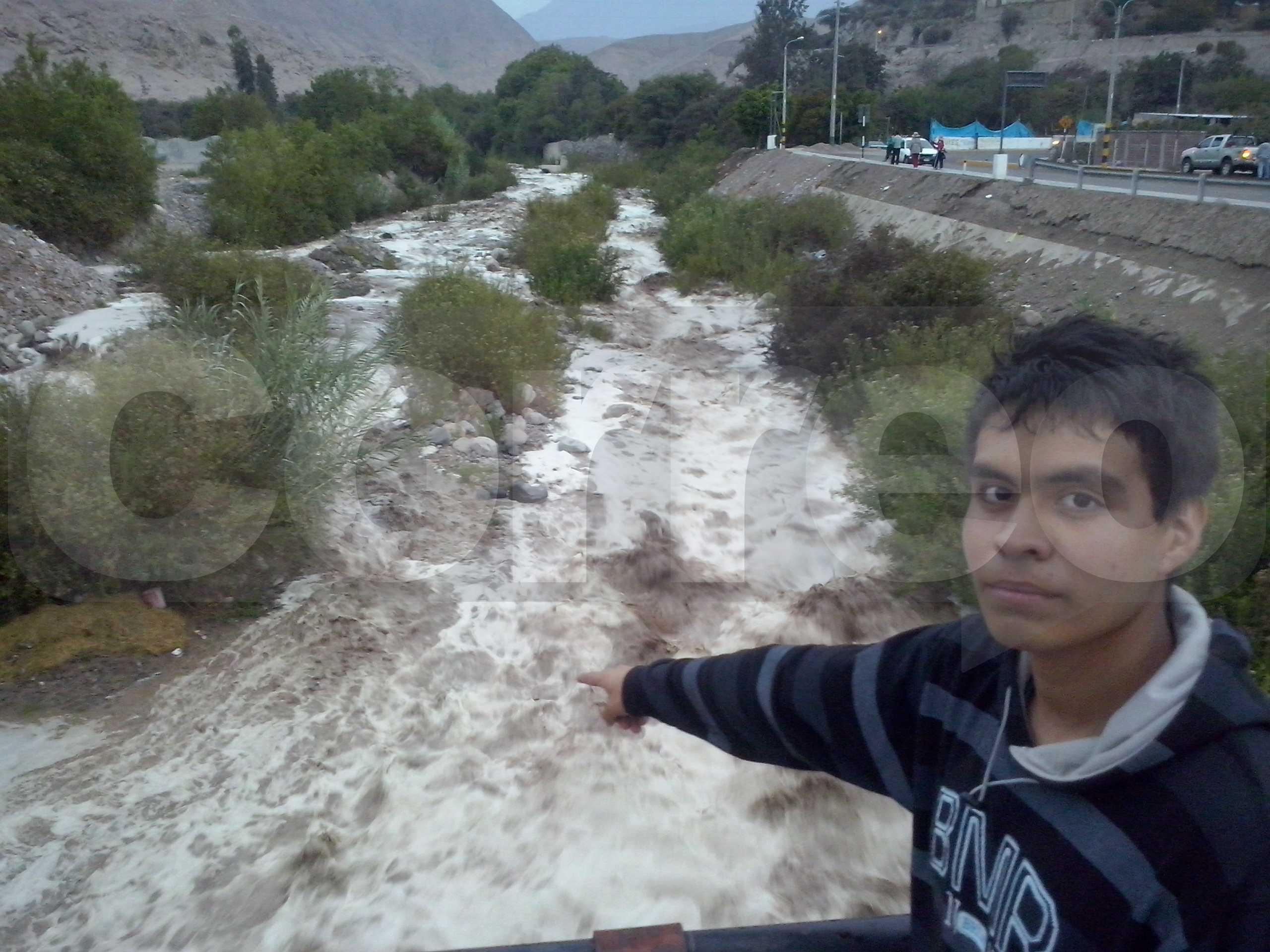 Moquegua: Ingreso de río causa temor